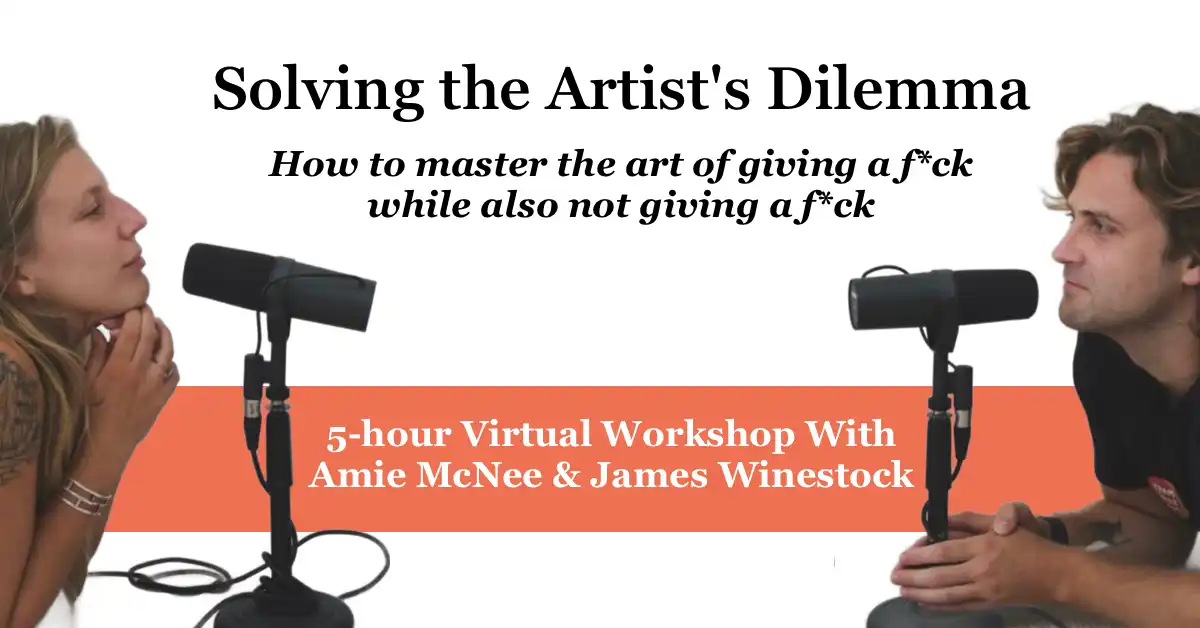 The Artist's Dilemma how to master the art of giving a f*ck while